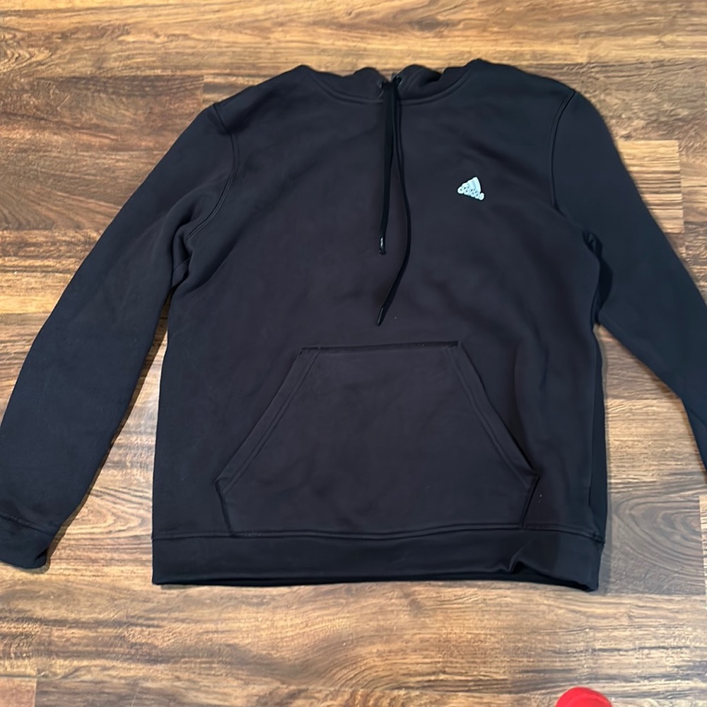 Adidas Hoodie Black Large